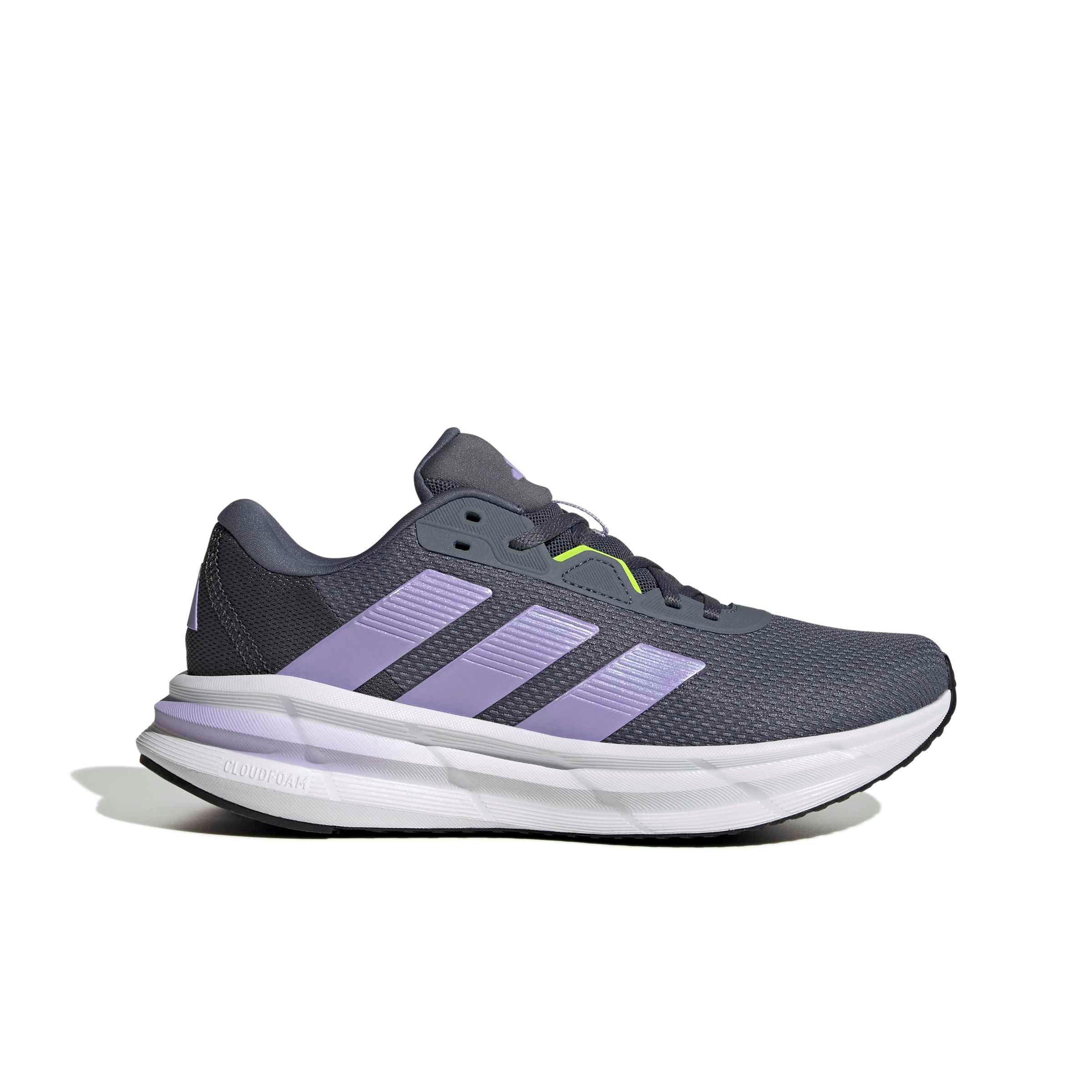 adidas Galaxy 7 "Onix/Glow Purple/Aurora Onix" Women's Running Shoe - ONIX/PURPLE/ONIX